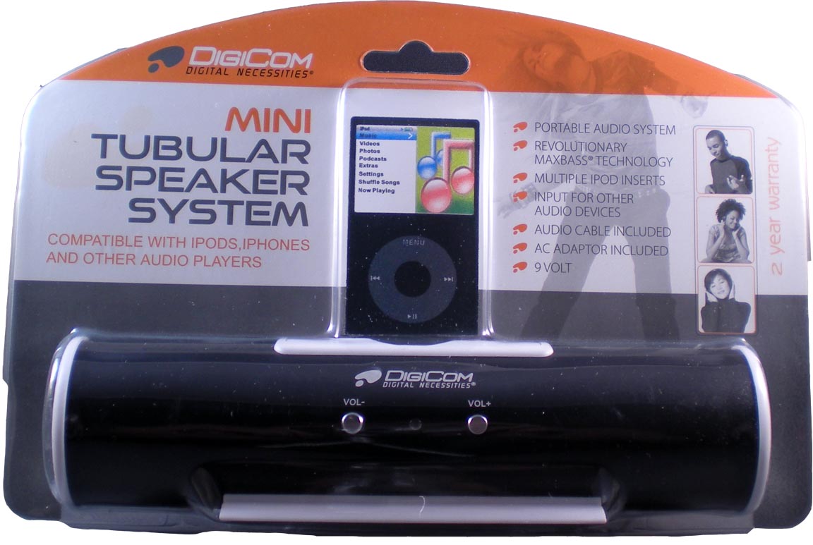 DigiCam Mini Tubular Speaker System, IP-231M